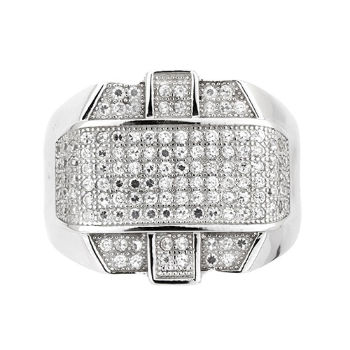 bague femme argent zirconium 8100835 pic2