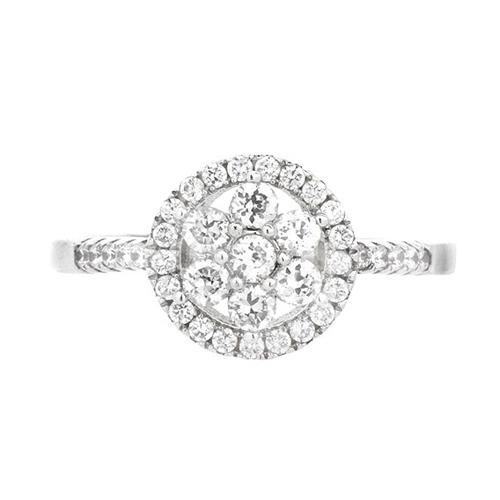 bague femme argent zirconium 8100837 pic2