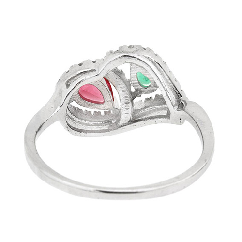 bague femme argent zirconium 8100842 pic4