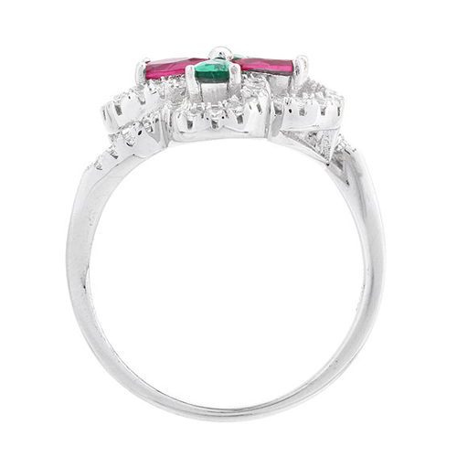 bague femme argent zirconium 8100850 pic3