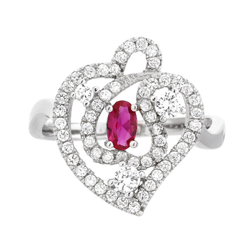 bague femme argent zirconium 8100859 pic2