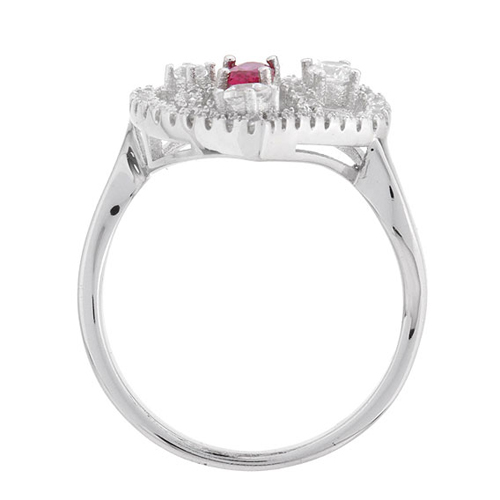 bague femme argent zirconium 8100859 pic3