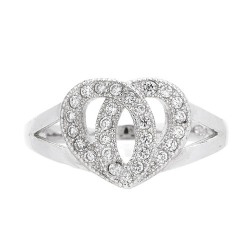 bague femme argent zirconium 8100877 pic2
