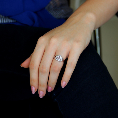 bague femme argent zirconium 8100877 pic5