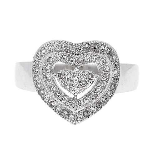 bague femme argent zirconium 8100883 pic2