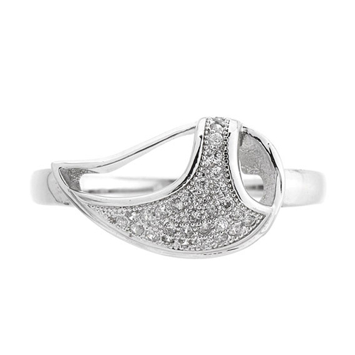 bague femme argent zirconium 8100885 pic2