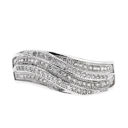 bague femme argent zirconium 8100886 pic2