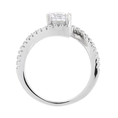 bague femme argent zirconium 8100890 pic3