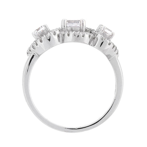 bague femme argent zirconium 8100904 pic3