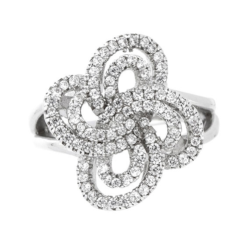 bague femme argent zirconium 8100908 pic2