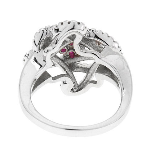 bague femme argent zirconium 8100911 pic4