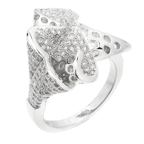 bague femme argent zirconium 8100912