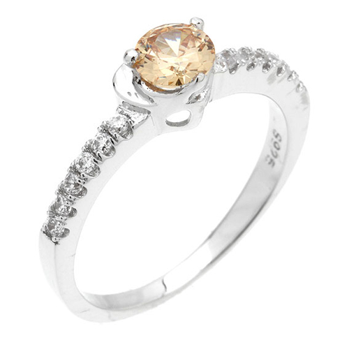 bague femme argent zirconium 8100920