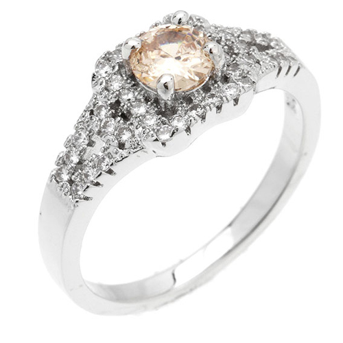 bague femme argent zirconium 8100921