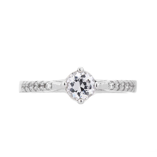 bague femme argent zirconium 8100926 pic2