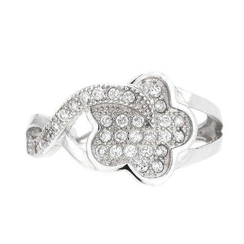 bague femme argent zirconium 8100933 pic2