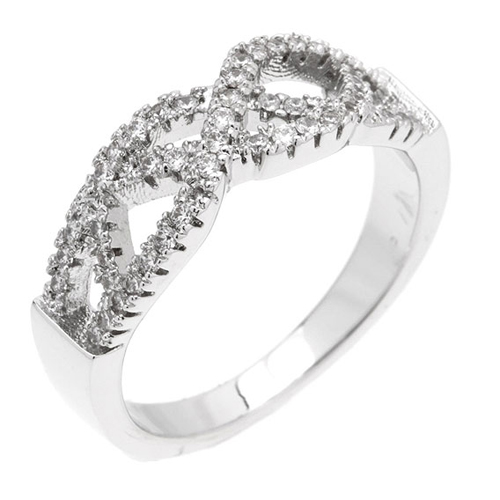 bague femme argent zirconium 8100940