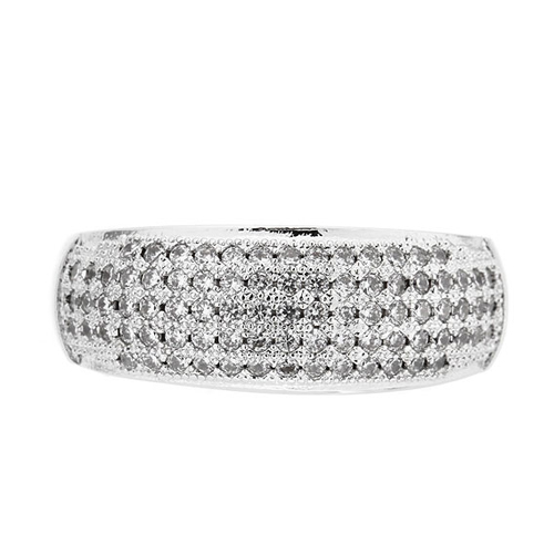 bague femme argent zirconium 8100946 pic2