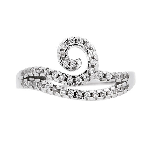 bague femme argent zirconium 8100948 pic2