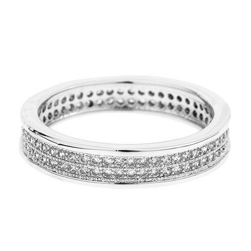 bague femme argent zirconium 8100949 pic4