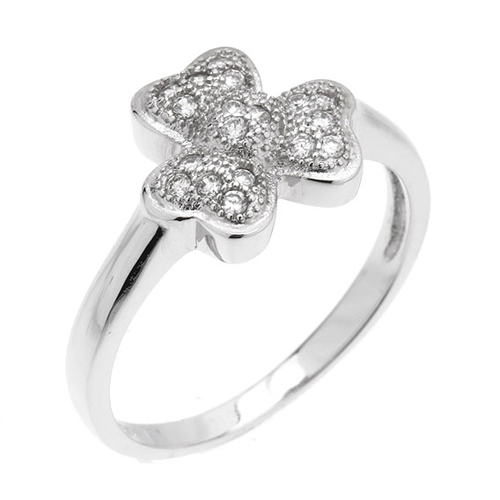 bague femme argent zirconium 8100951