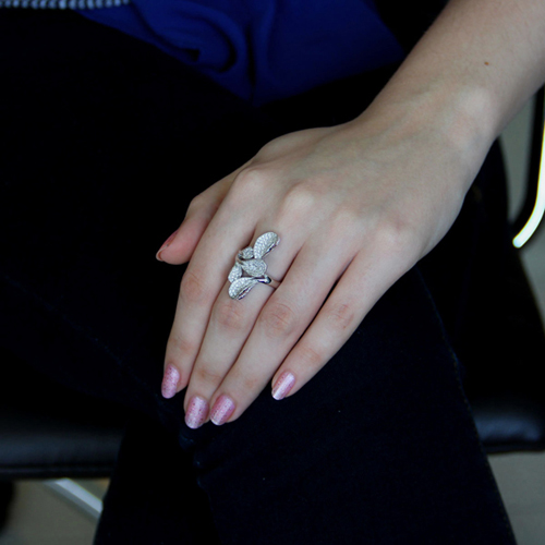 bague femme argent zirconium 8100954 pic5
