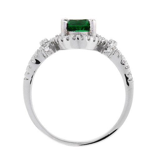 bague femme argent zirconium 8100993 pic3