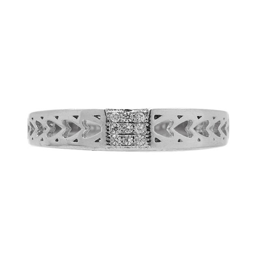 bague femme argent zirconium 8101019 pic2