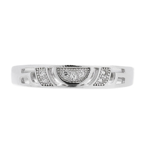 bague femme argent zirconium 8101035 pic2