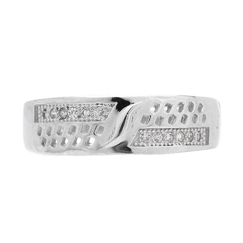 bague femme argent zirconium 8101043 pic2