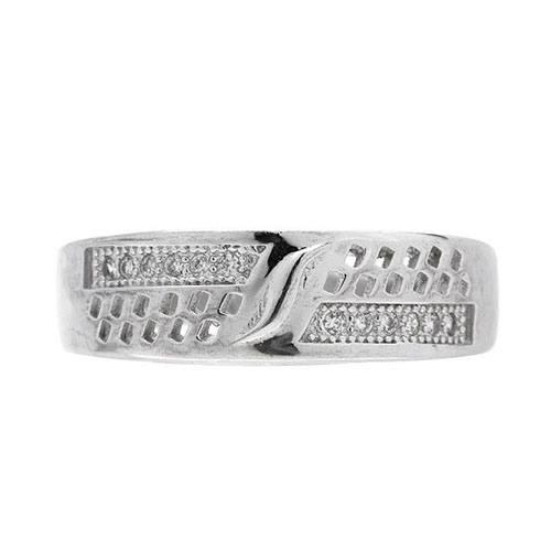 bague femme argent zirconium 8101065 pic2