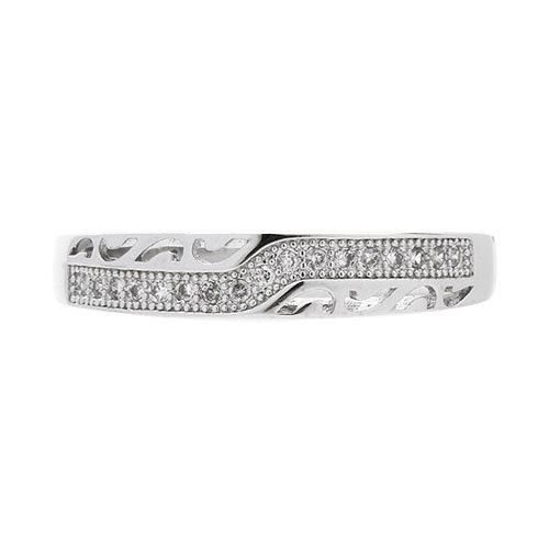 bague femme argent zirconium 8101073 pic2