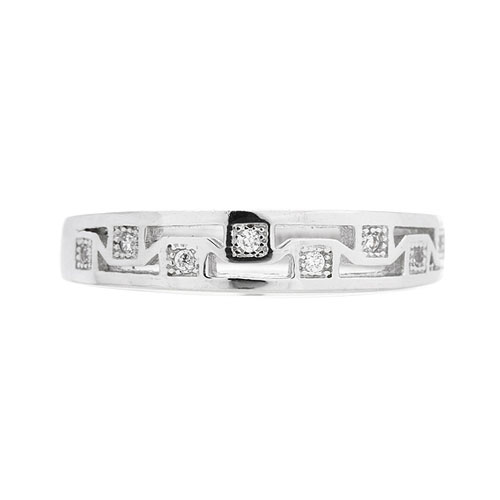 bague femme argent zirconium 8101083 pic2