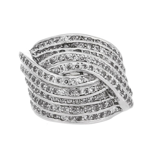 bague femme argent zirconium 8101092 pic2