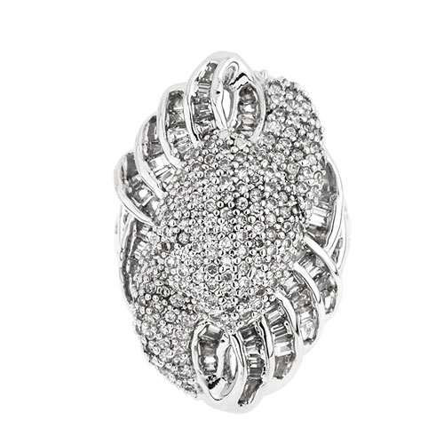 bague femme argent zirconium 8101099 pic2