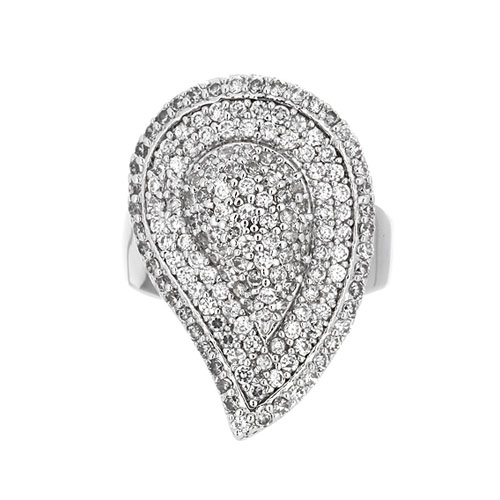 bague femme argent zirconium 8101101 pic2