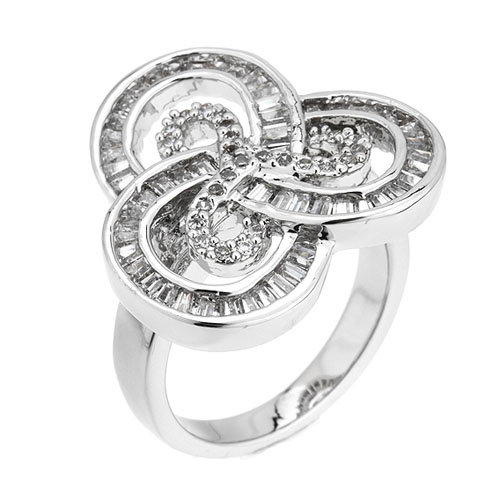 bague femme argent zirconium 8101104