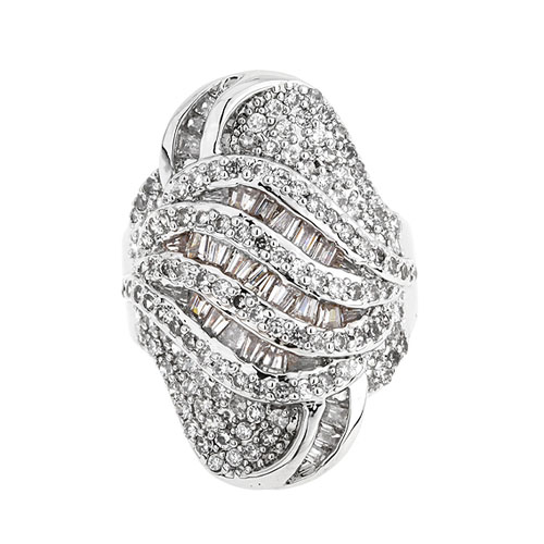 bague femme argent zirconium 8101107 pic2