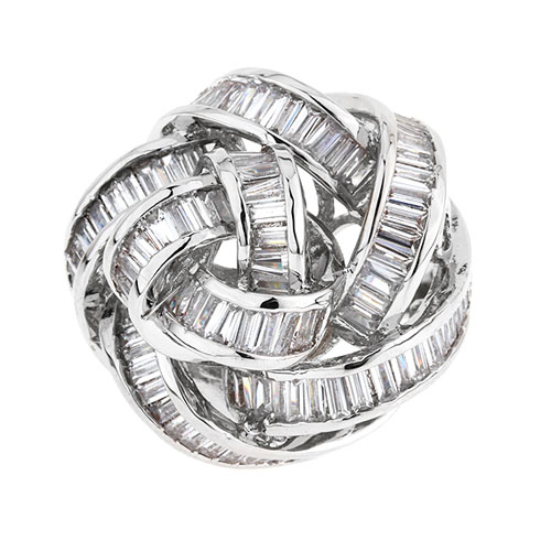 bague femme argent zirconium 8101110 pic2