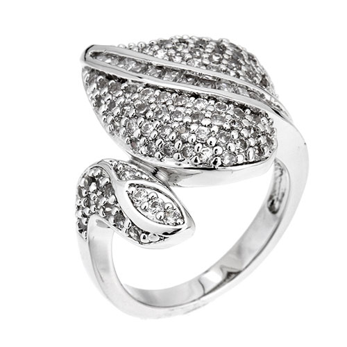 bague femme argent zirconium 8101117