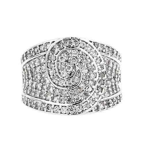 bague femme argent zirconium 8101126 pic2