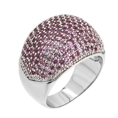 bague femme argent zirconium 8101129