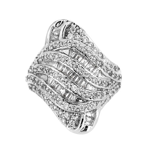 bague femme argent zirconium 8101131 pic2