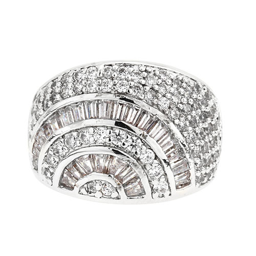 bague femme argent zirconium 8101135 pic2