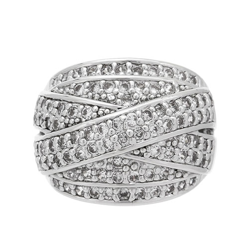 bague femme argent zirconium 8101138 pic2