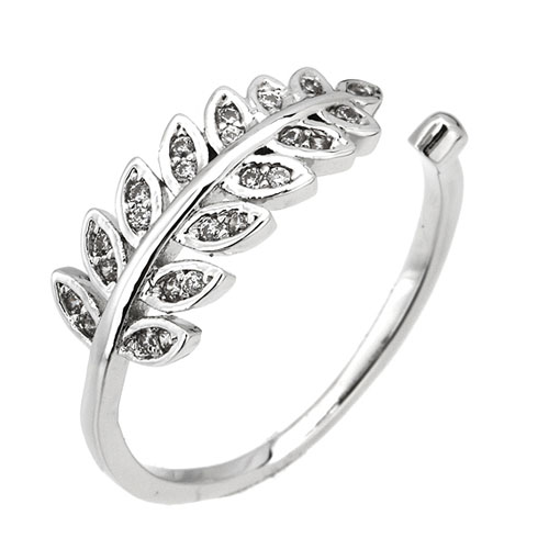 bague femme argent zirconium 8101171