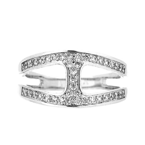 bague femme argent zirconium 8101174 pic2