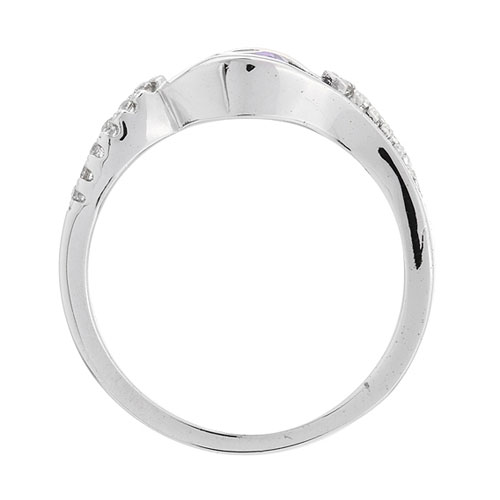 bague femme argent zirconium 8101181 pic3