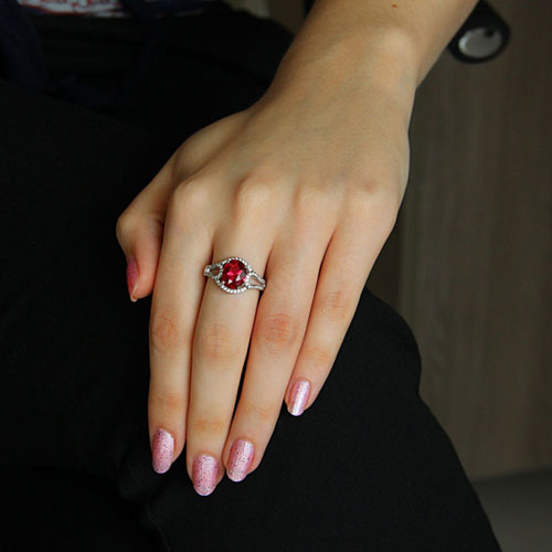 bague femme argent zirconium 8101188 pic5