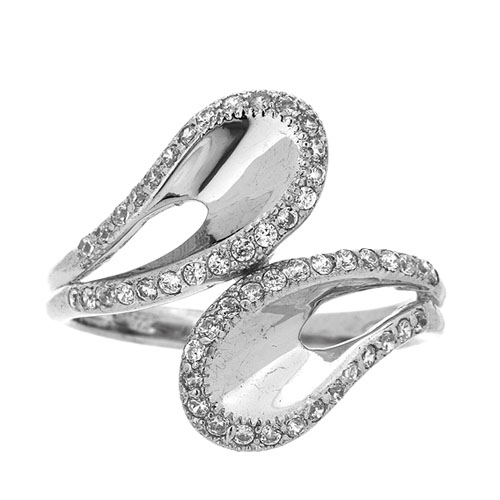bague femme argent zirconium 8101194 pic2